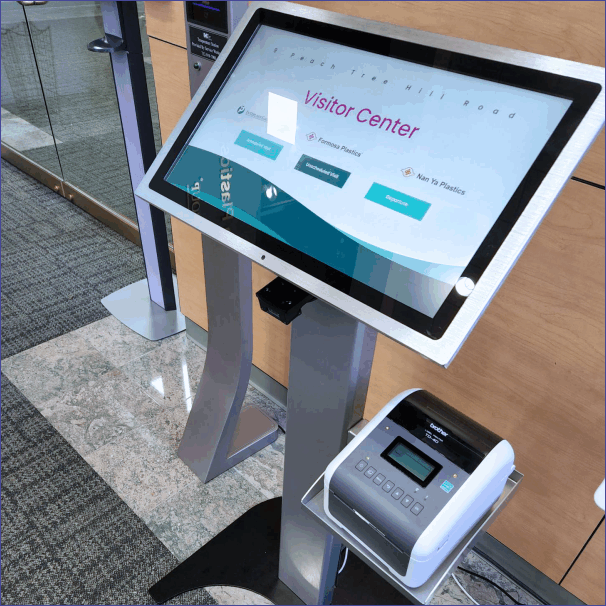visitor kiosk