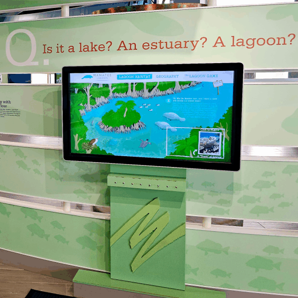 museum kiosk