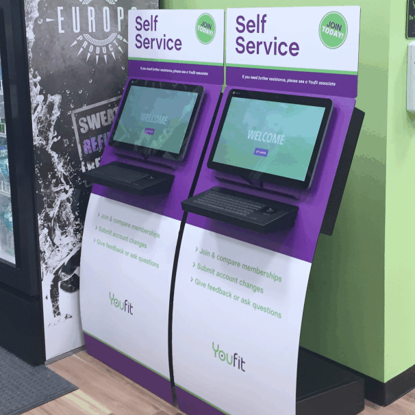 registration kiosk