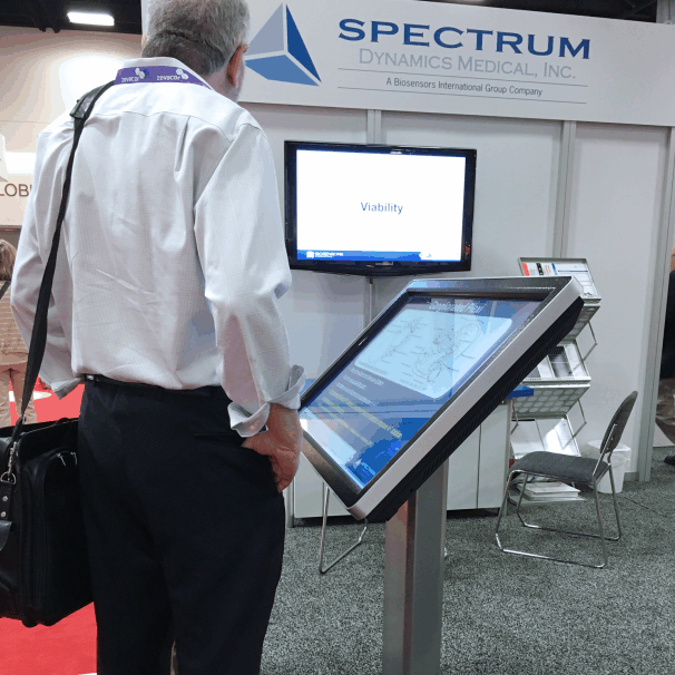trade show kiosk